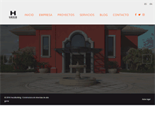 Tablet Screenshot of hecobuilding.com